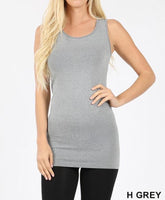 Seamless tank - Grey