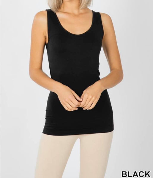 Seamless Tank - Black