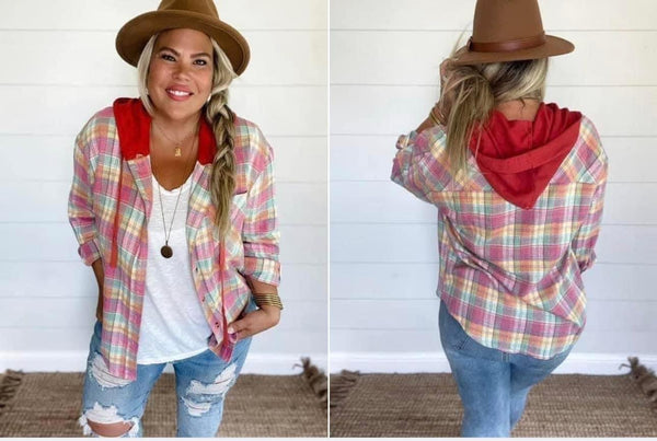 Hooded Plaid