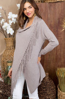 Fringe Tassel Poncho