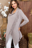 Fringe Tassel Poncho