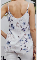 Button Down Floral Tank