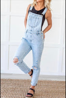 Distressed Overalls