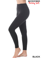 Moto Leggings - Black