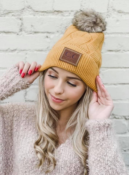 CC Beanie - Mustard